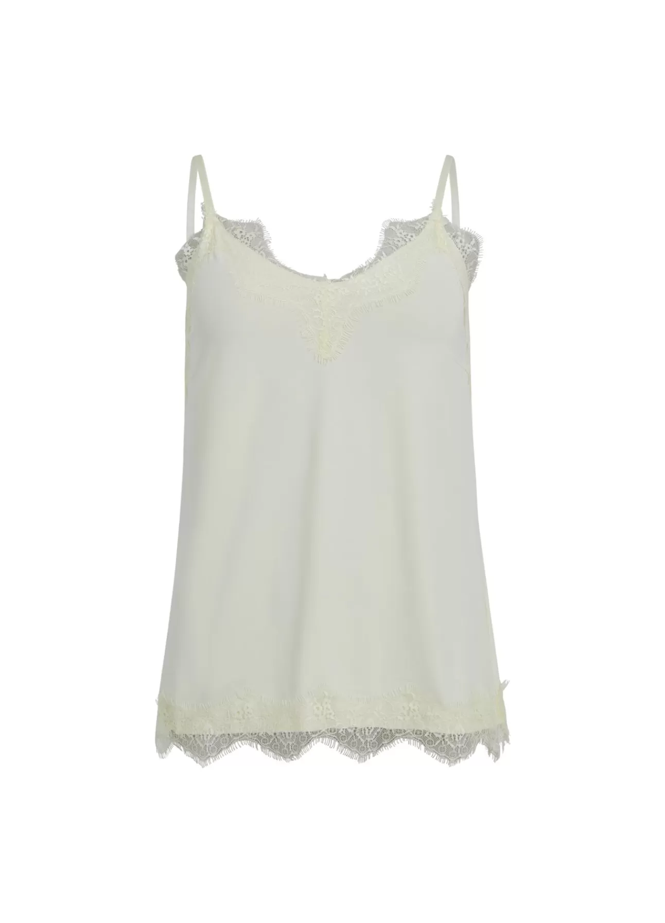 Cheap Cc Heart Top Med Blonder Kvinde Toppe