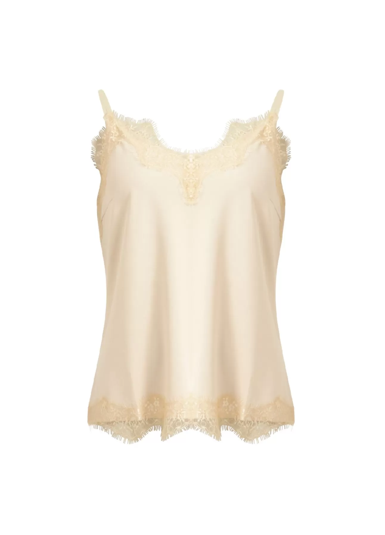 Best Sale Cc Heart Top Med Blonder Kvinde Toppe