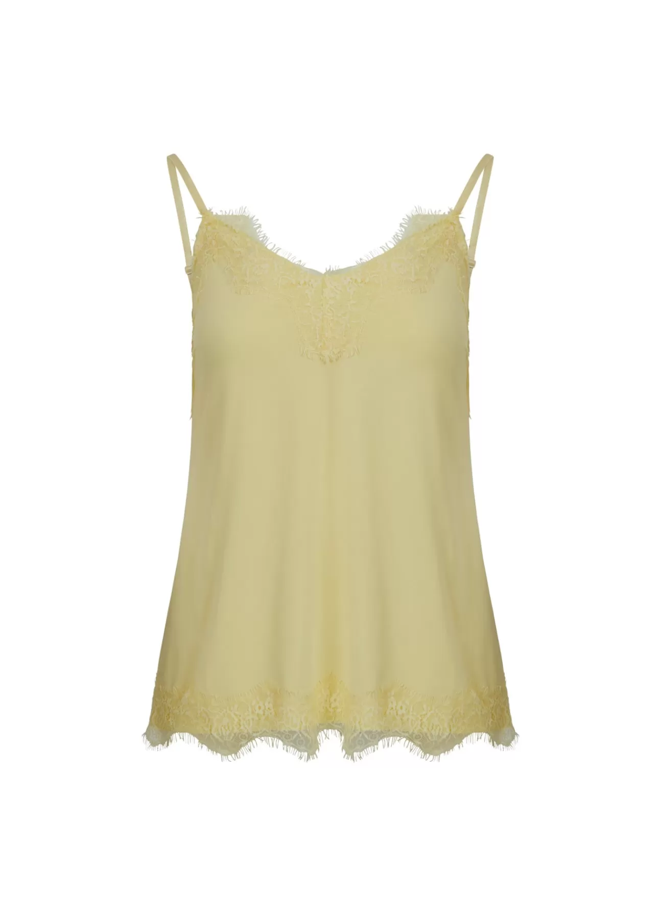 Flash Sale Cc Heart Top Med Blonder Kvinde Toppe