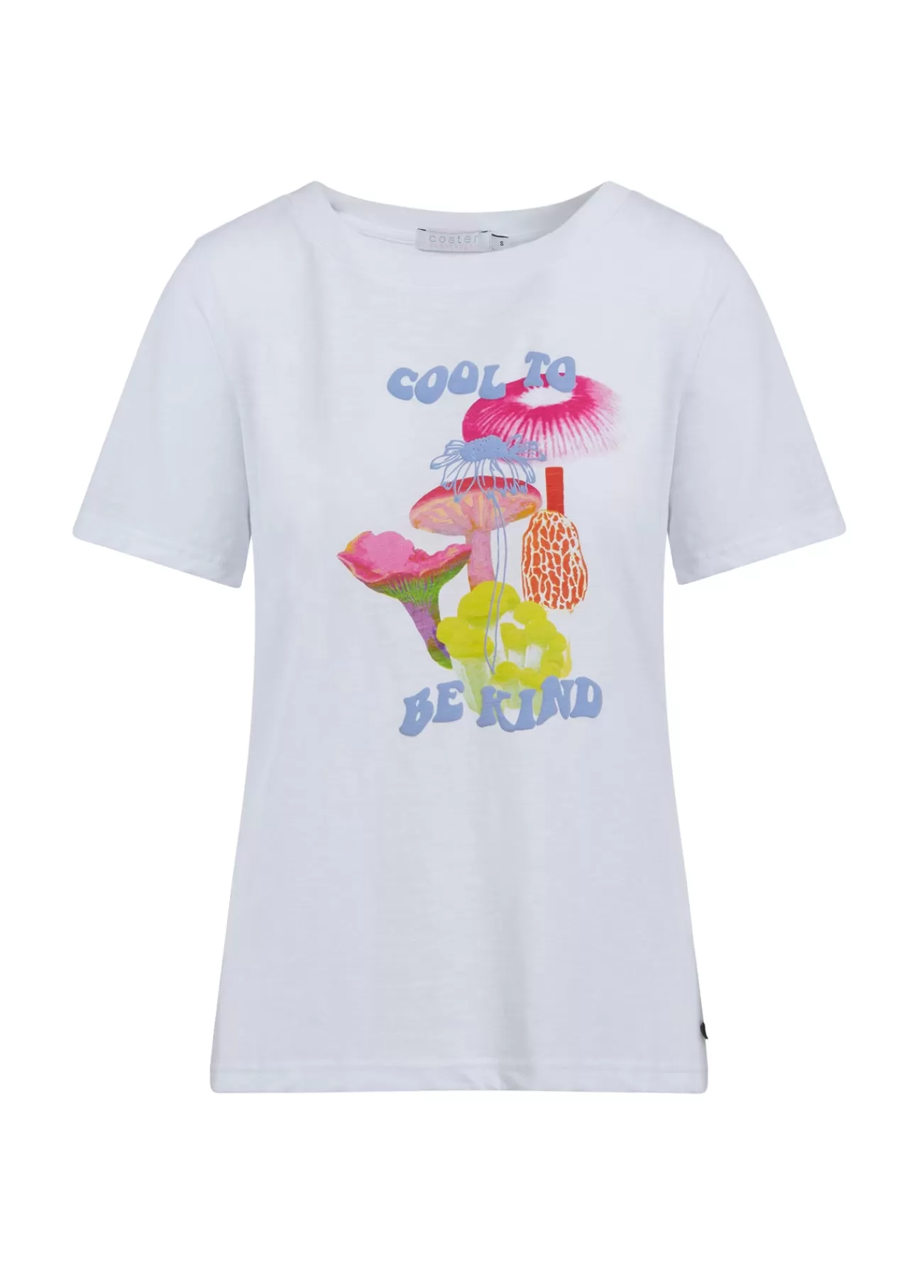 Online T-Shirt M. Mushroom Print Kvinde T-Shirts